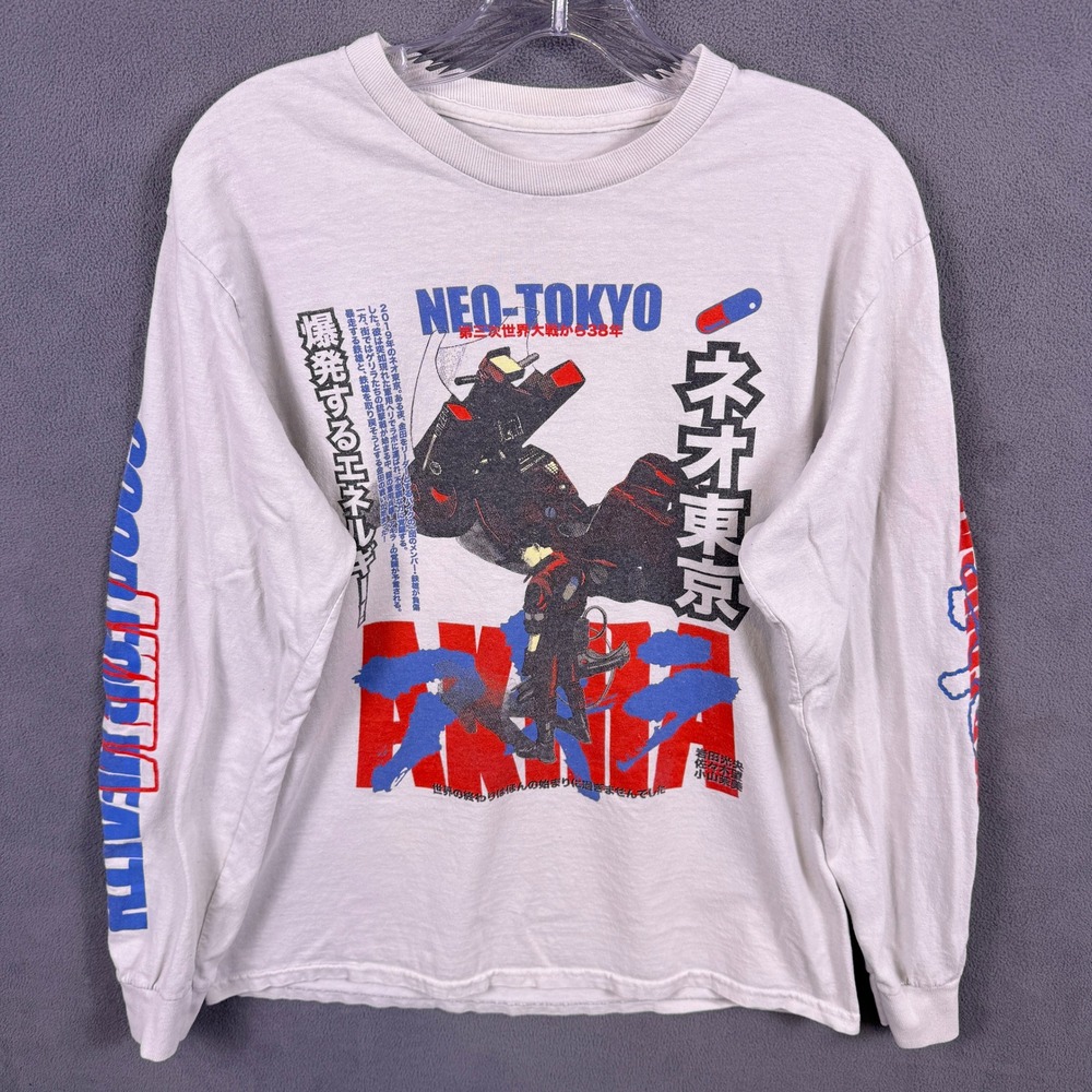 Rucking Fotten Akira Neo-Tokyo Long Sleeve Shirt Men M Anime Manga Kaneda Bike